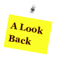 A Look Back